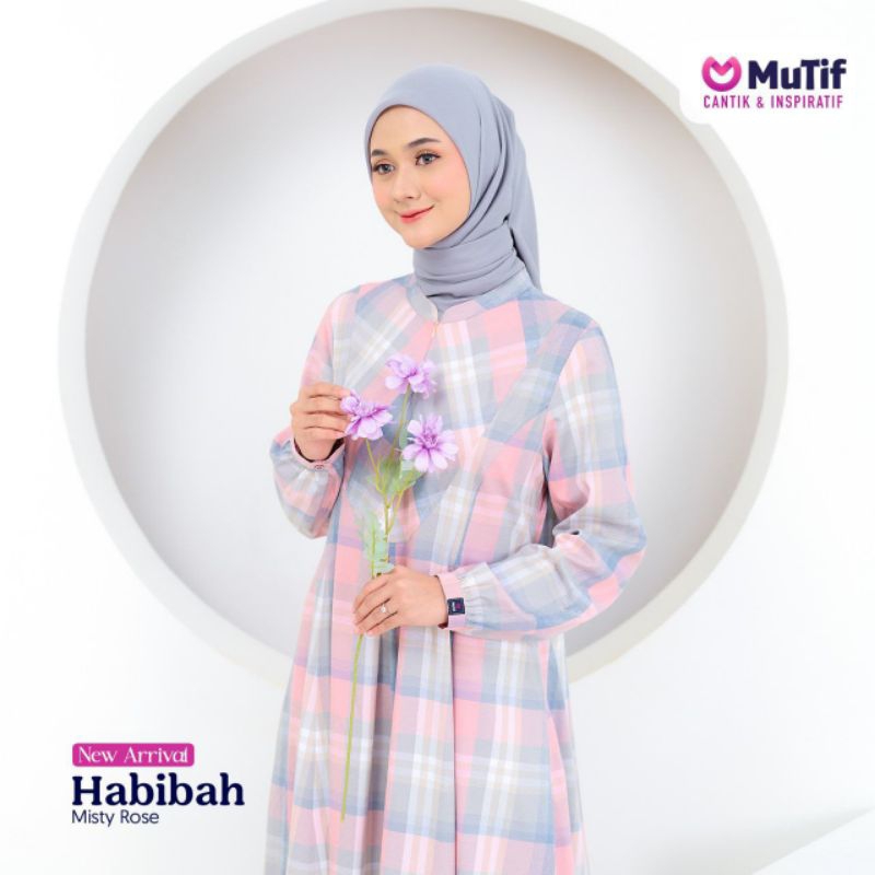 GAMIS TERBARU DRESS MUTIF HABIBAH