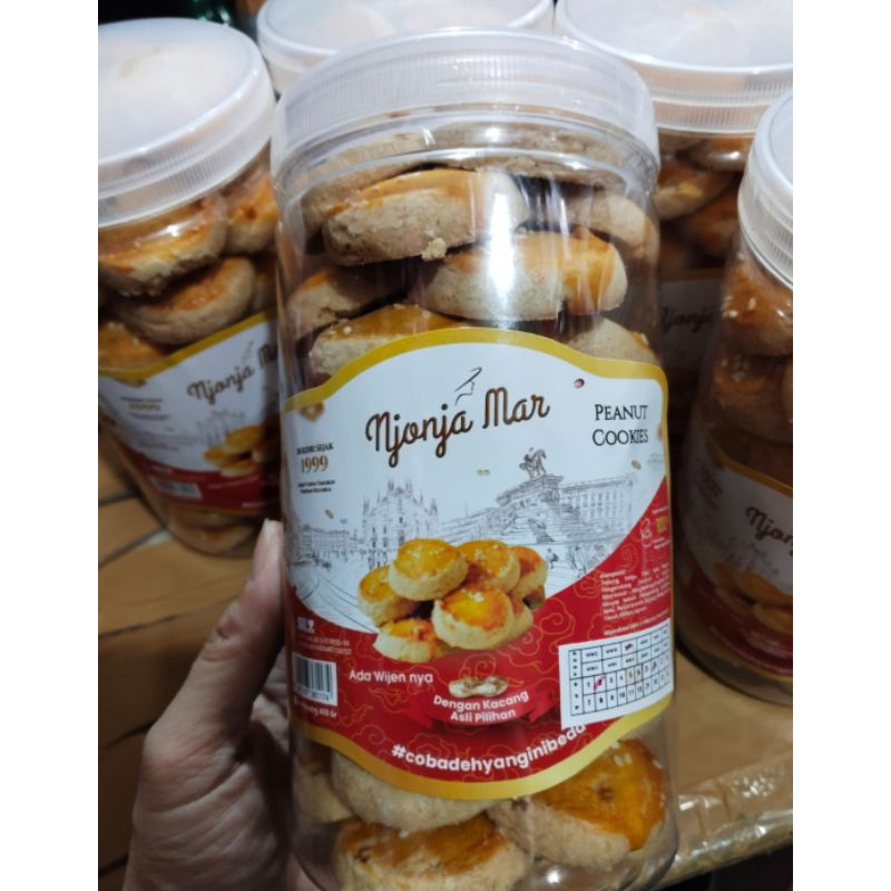 

Cookies Kacang NJONJA MAR 400gram
