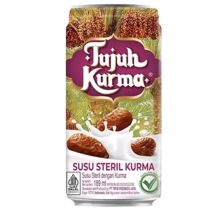 

susu steril tujuh kurma 189 Ml satuan