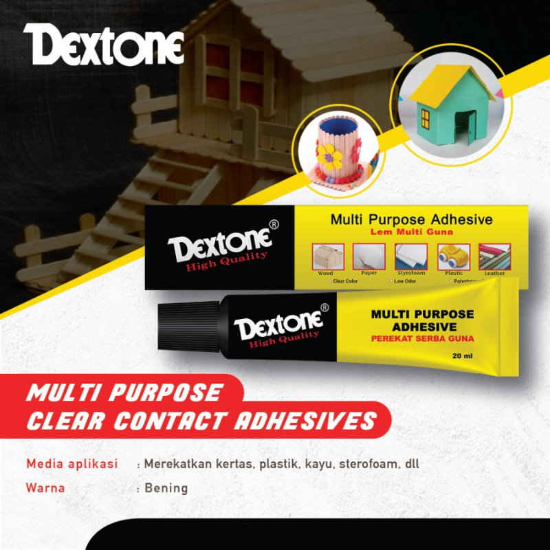 

Dextone Lem Kertas Multi Purpose Adhesive 20ml