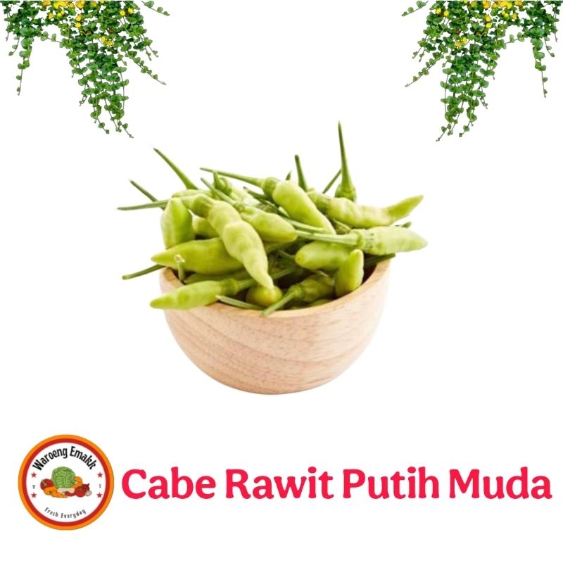 

CABE RAWIT PUTIH MUDA PAKET MURAH MERIAH