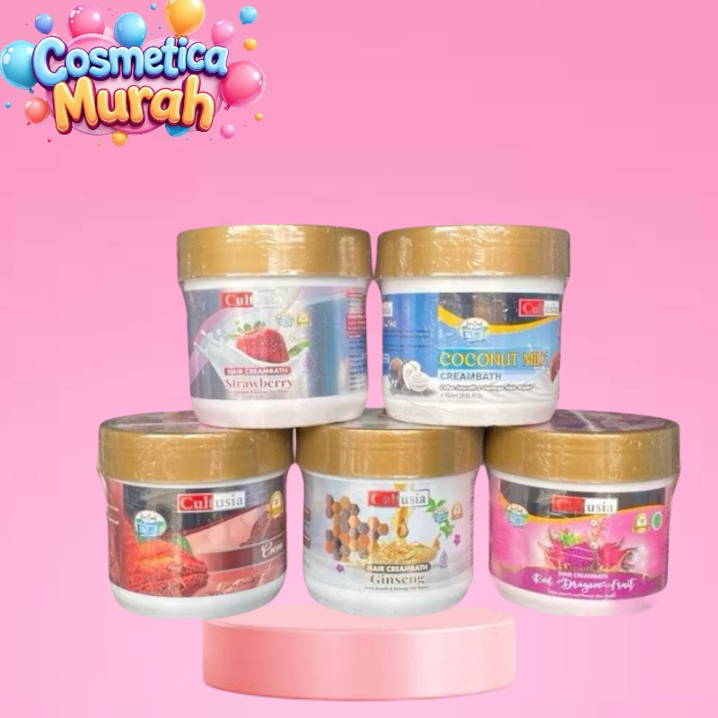 pp] CULTUSIA CREAMBATH BUAH 500 ML - DAILY SALON CREAMBATH