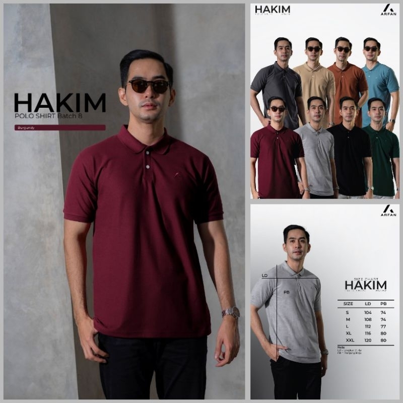 ARFAN | HAKIM POLO SHIRT 8 PILIHAN WARNA