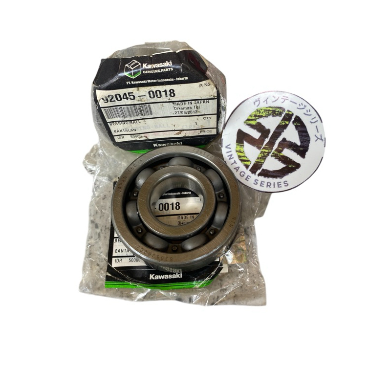 BEARING BALL / LAHER AS KRUK KLX KGP ORIGINAL KAWASAKI KLX 92045-0018