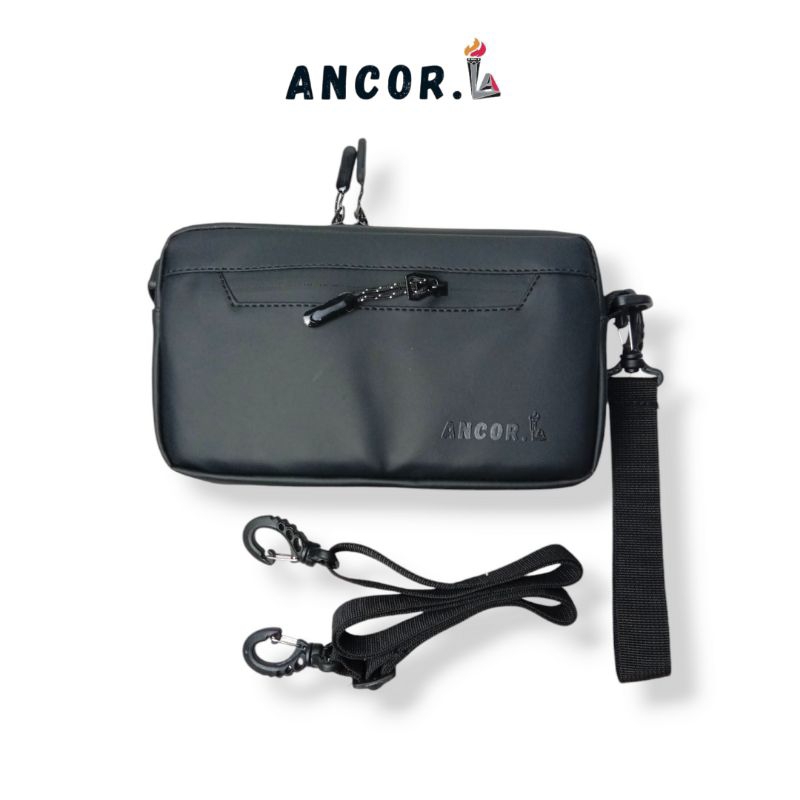ANCOR.LA - PUSKAS PRO | Handbag Slingbag Clutchbag Tas Selempang  Tahan Air Waterproof Tas Premium O