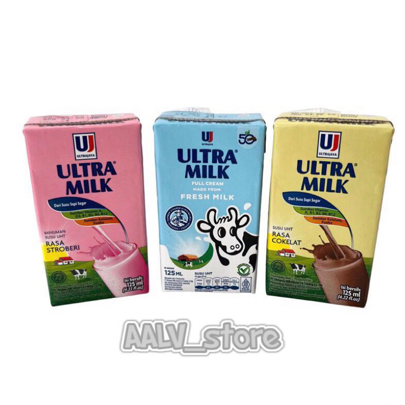 

Susu UHT Ultra Milk 125ml