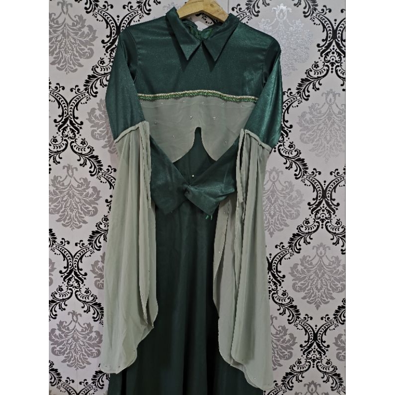 PL❤️ BAJU/GAMIS PESTA NAWANG WULAN SAGE/LEBARAN MEWAH