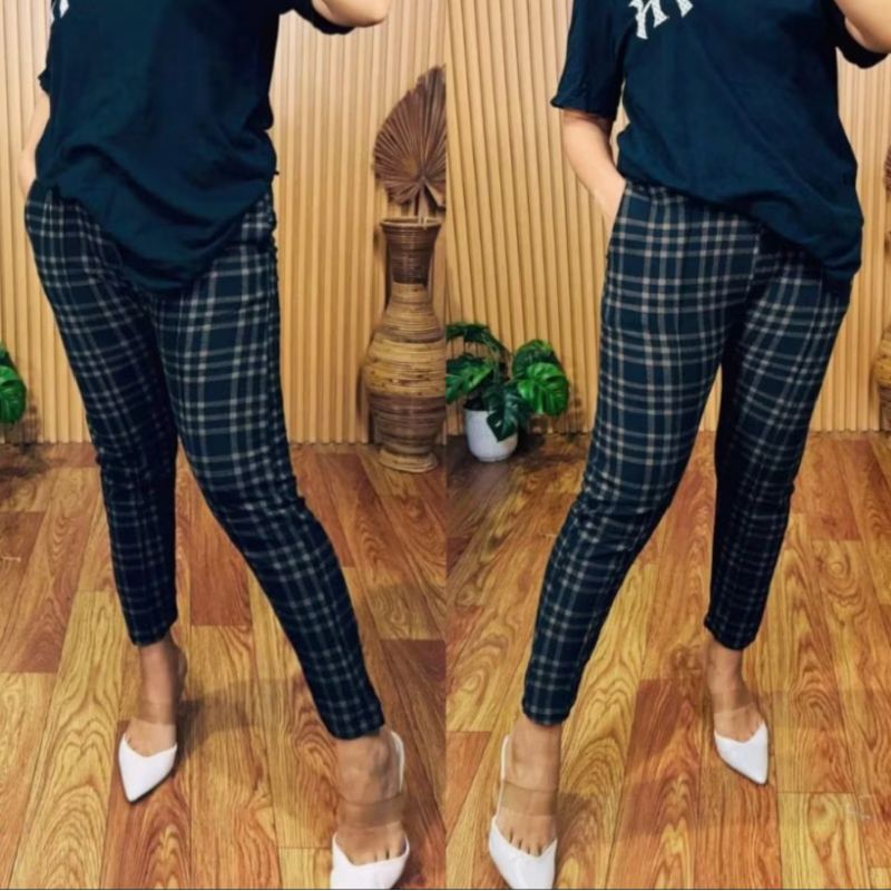 NK-LUNA PANTS KOTAK WANITA JUMBO BB 50 SAMPAI 80KG-CELANA KOTAK KOTAK ANDIN BASIC SCUBA PREMIUM