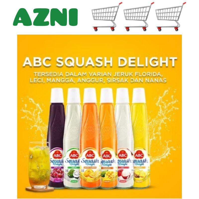 

ABC Squash Delight Sirup Syrup 450ml