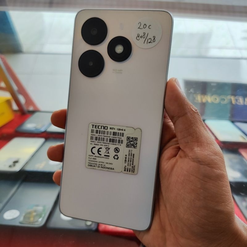 HP SECOND TECHNO SPARK 20C 8/128