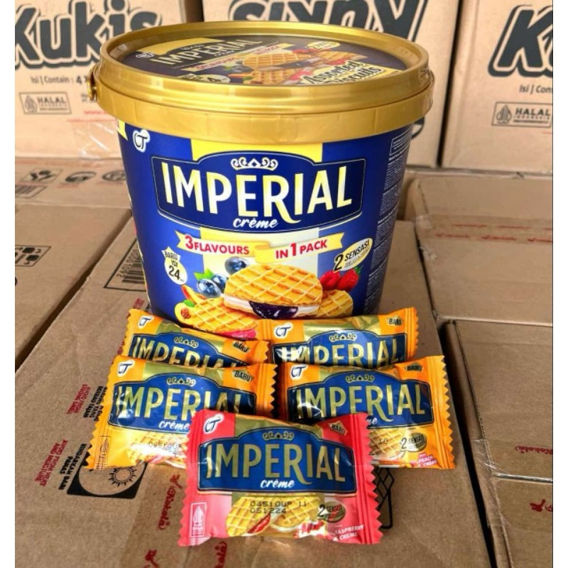 

Imperial creme - jajan lebaran - jajan murah