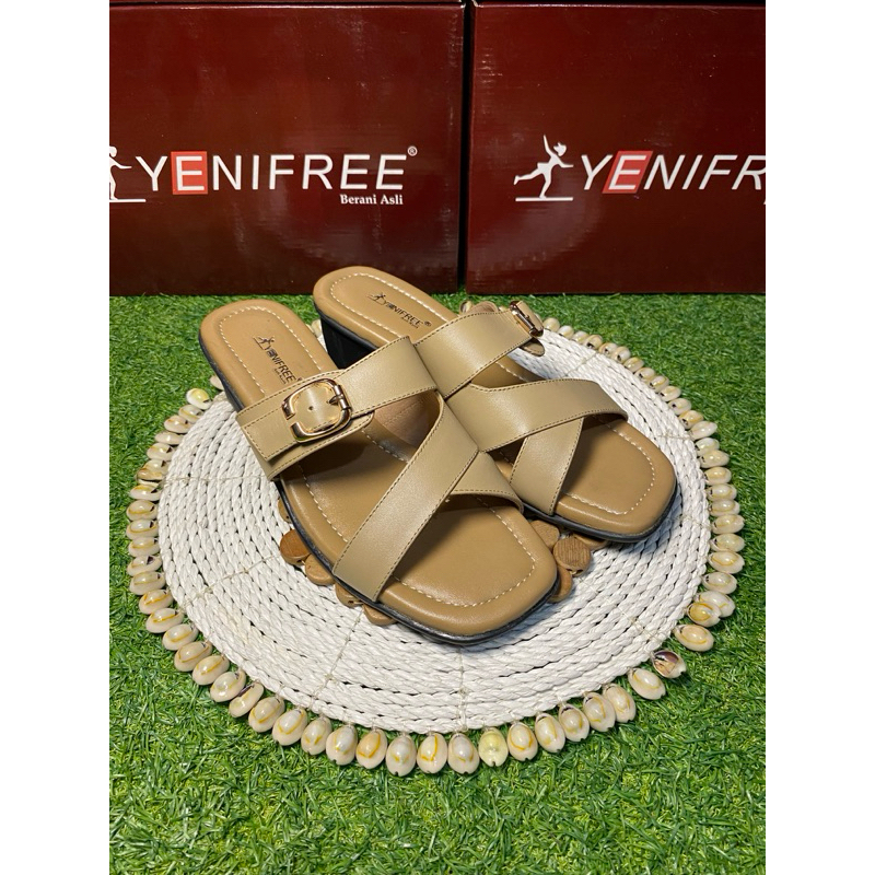 sandal Wanita - Denia009 by Yenifree warna dune