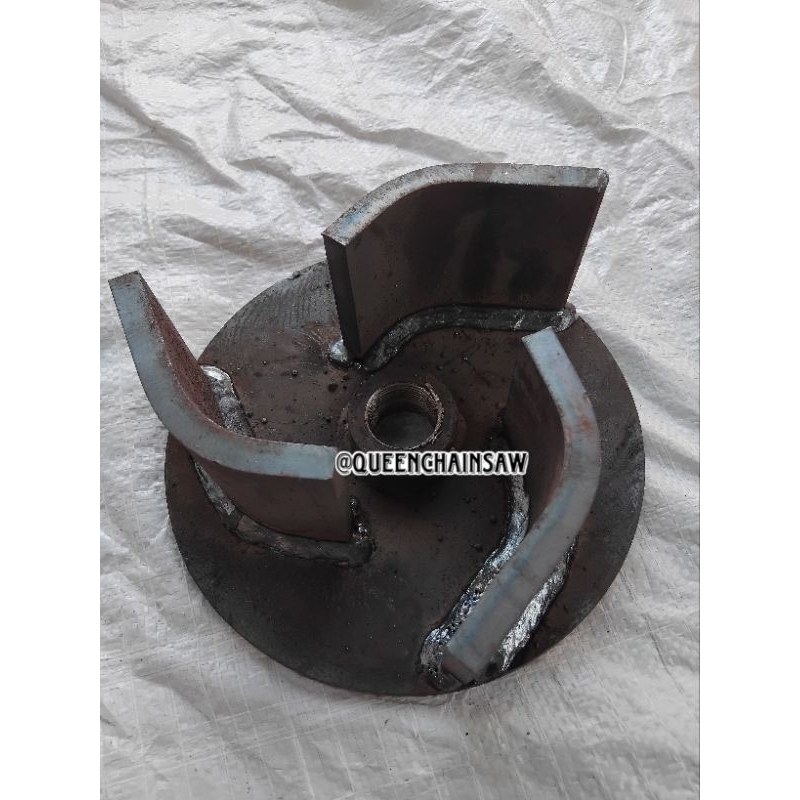 KIPAS 3 DAUN POMPA PASIR 4 INCH IMPELLER 3D 4 INC POMPA PASIR DIAMETER 230MM