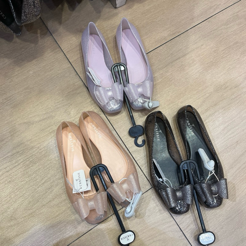 flatshoes jelly bow chrissie payless sale