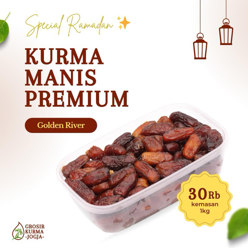 

kurma premium Sukari 1kg Goden River 1kg