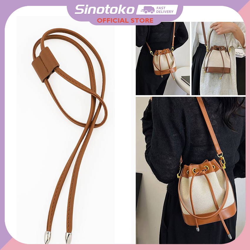 Tas Anyaman DIY Buatan Tangan Tali Serut Kulit Berkualitas Tinggi / Tas Anyaman Multi-warna Tali Ser
