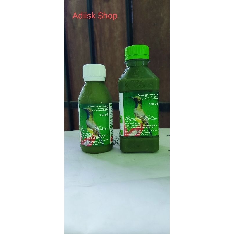 COMBO RUDJAK NEKTAR ORIGINAL 130ML+250ML Pakan Burung Harian