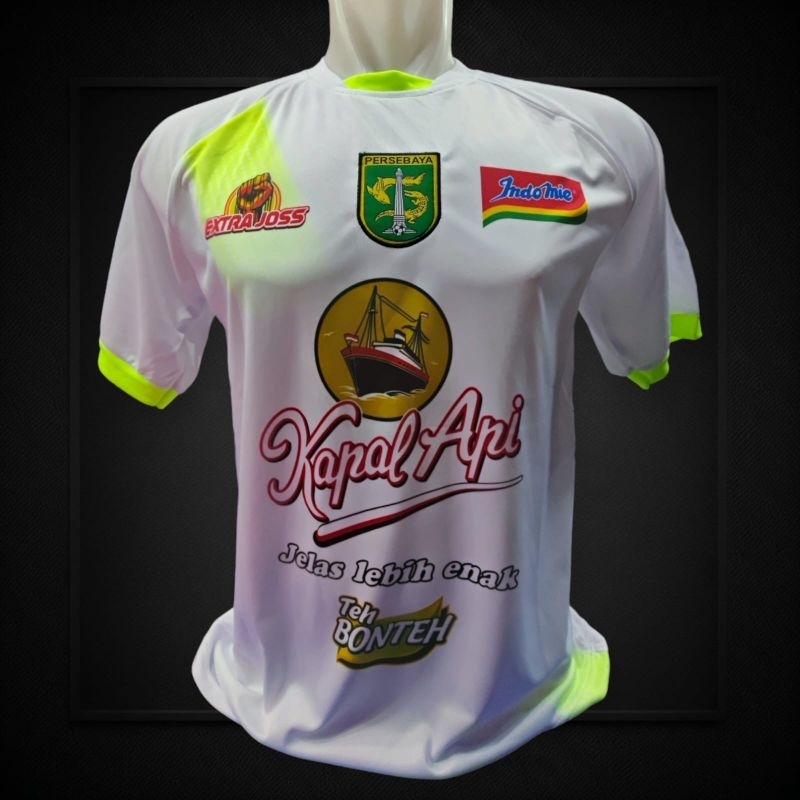 Jersey Persebaya Away 2024 2025 Kaos Persebaya Putih