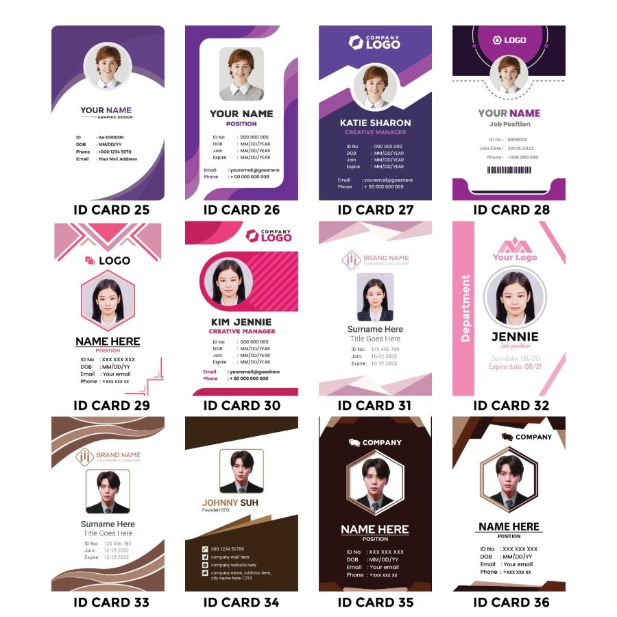 

Cetak Id Card Custom UV PRINT PVC Tanda Pengenal Karyawan Perusahaan