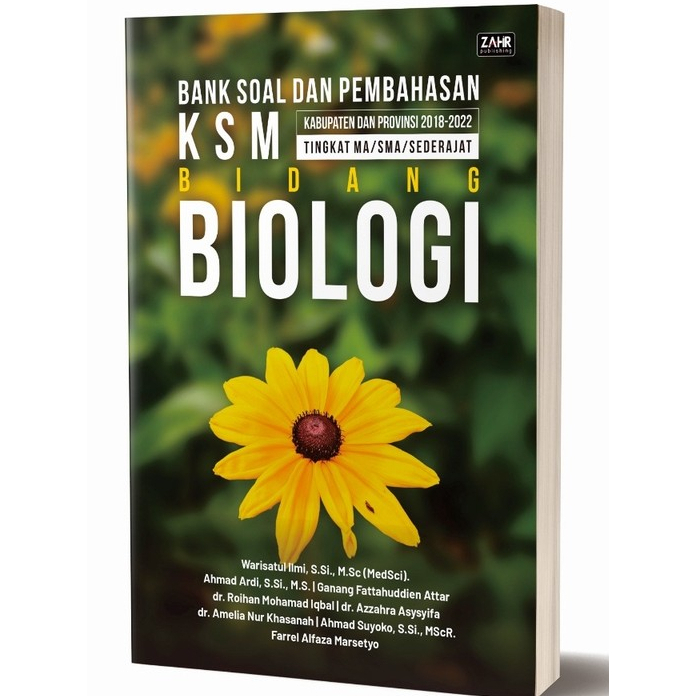 Buku KSM Biologi SMA MA Sederajat/KSM Soal dan Pembahasan/Persiapan KSM Biologi/Kompetisi Sains Madr