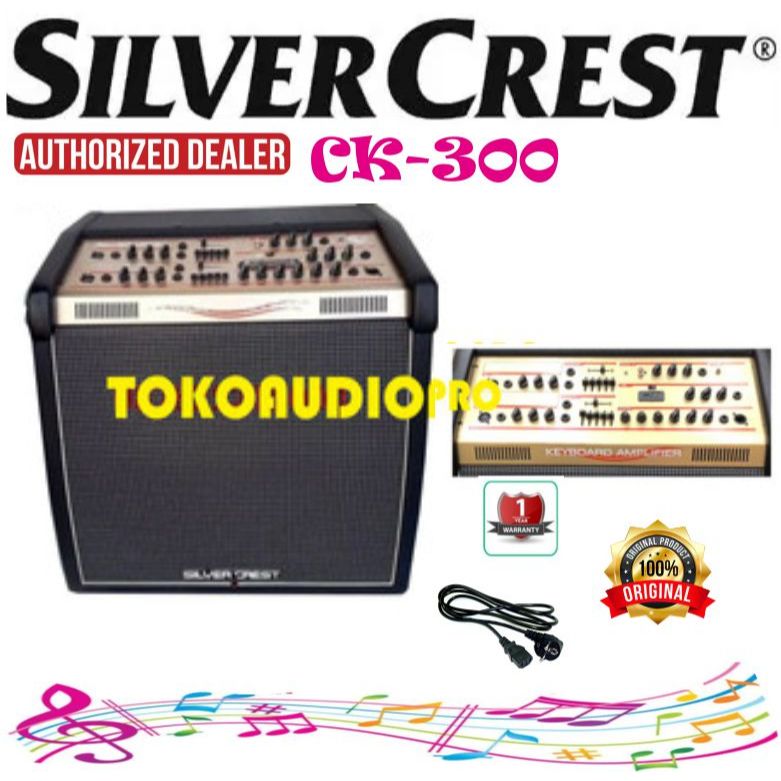 Silver Crest CK300 CK-300  Amplifier Keyboard SilverCrest CK-300