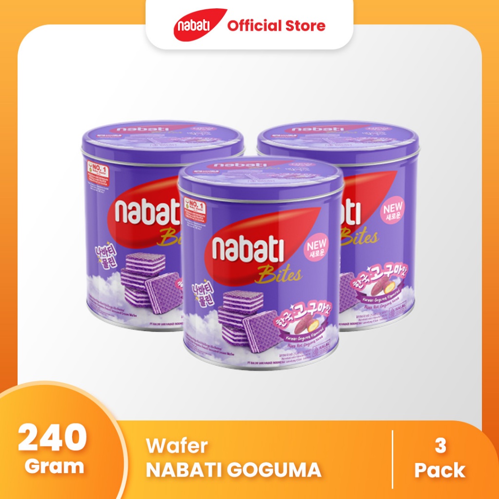 

Nabati Bites Goguma 240 gr x 3pcs