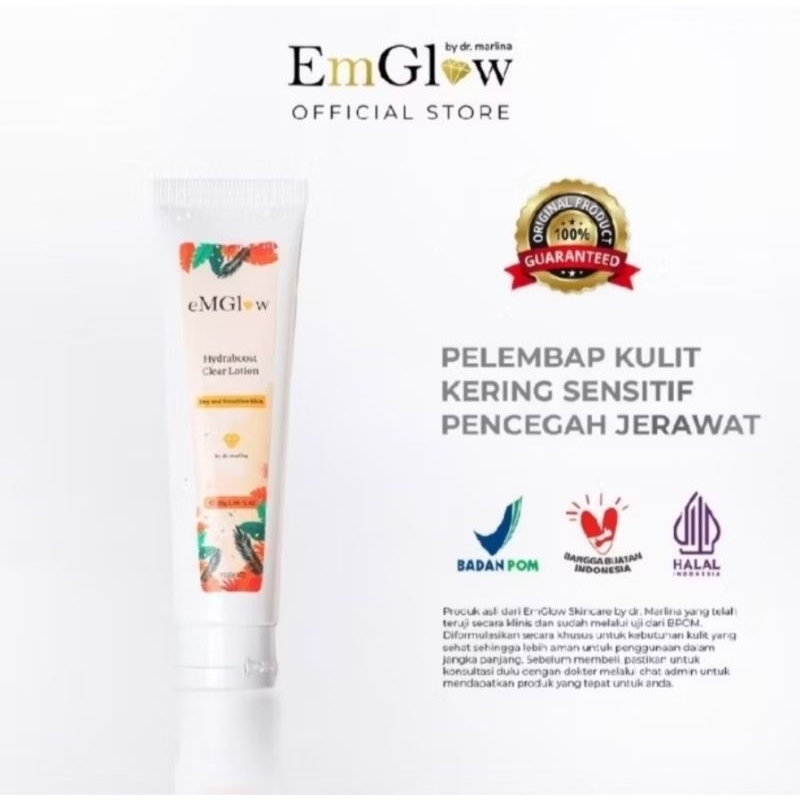 Emglow Hidraboost Clear Lotion by dr.Marlina