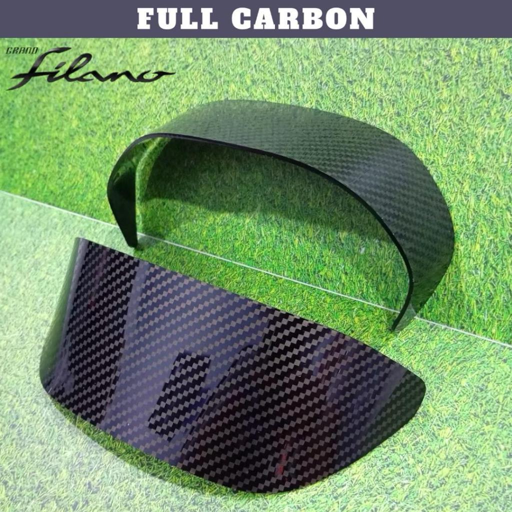 TOPI HEADLAMP MODEL THAILAND CARBON GRAND FILANO SET TOPI SPEEDOMETER PNP GRAND FILANO HS55