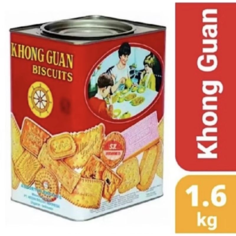 

KHONG GUAN MERAH SEGI BESAR 1600 GR/ROTI KALENG KHONGGUAN BESAR