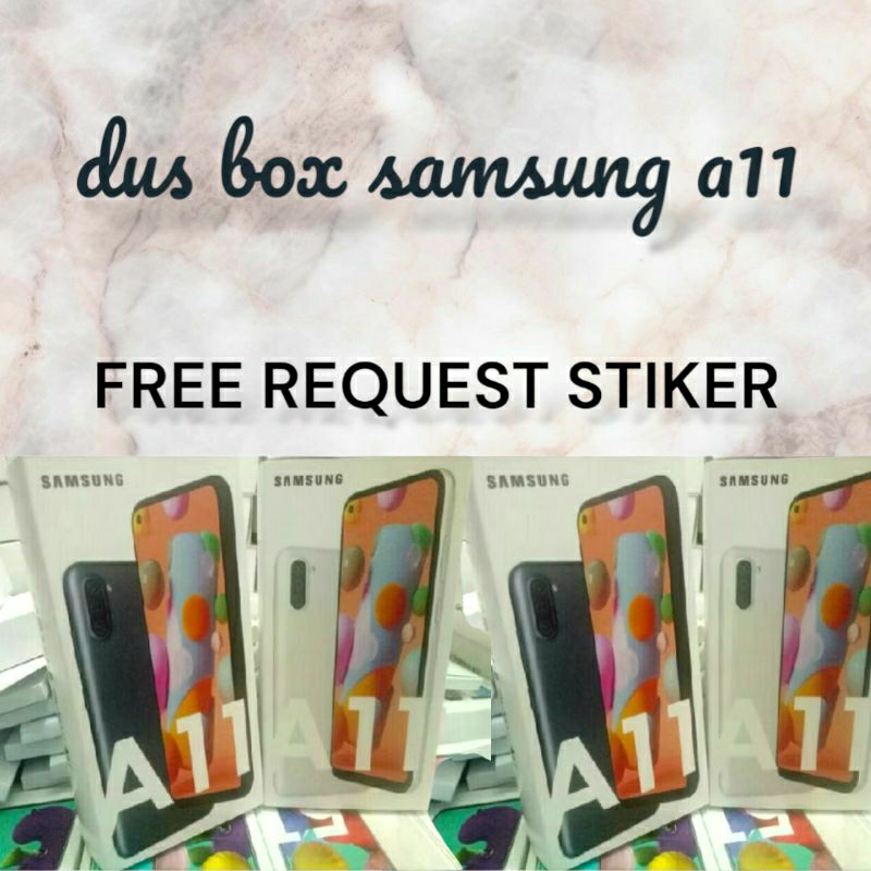 

dus box samsung a11 free request stiker