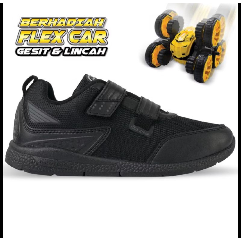 HOMYPED ROMANS 01 SEPATU ANAK SEKOLAH BERHADIAH FLEX CAR