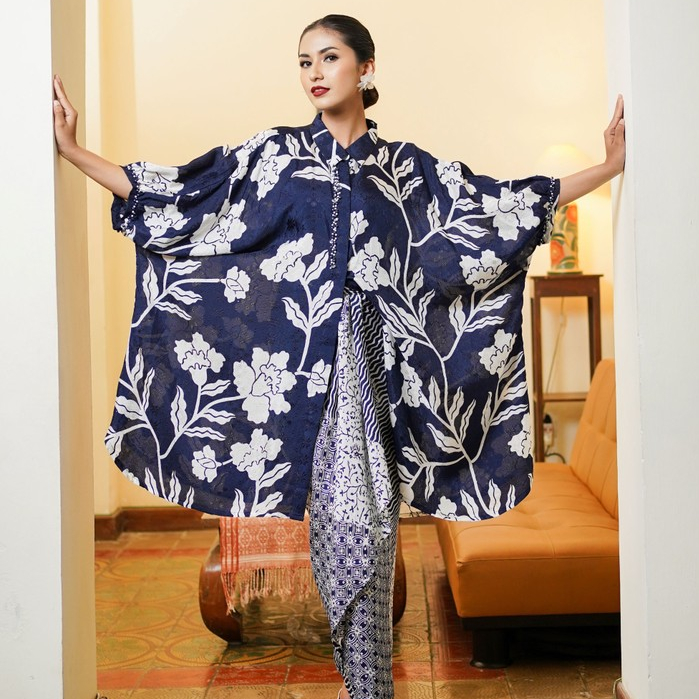 MARGARIA BATIK - Dress Batik dan Rok Wanita Bahan Viscose - Samasta Series - Dress Vania & Rok Lilit