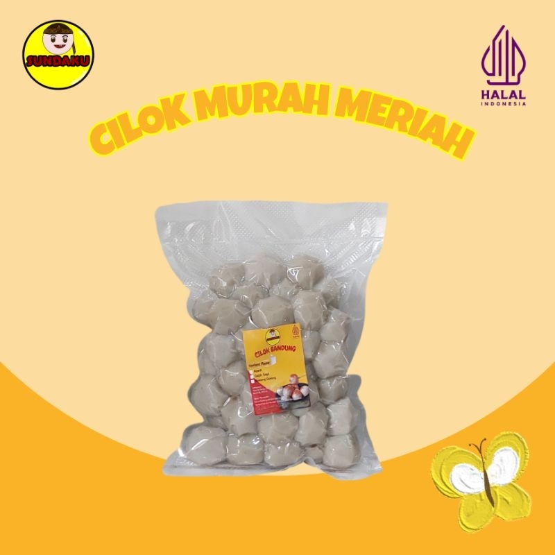 

CILOK ISI AYAM, GAJIH, BAWANG GORENG