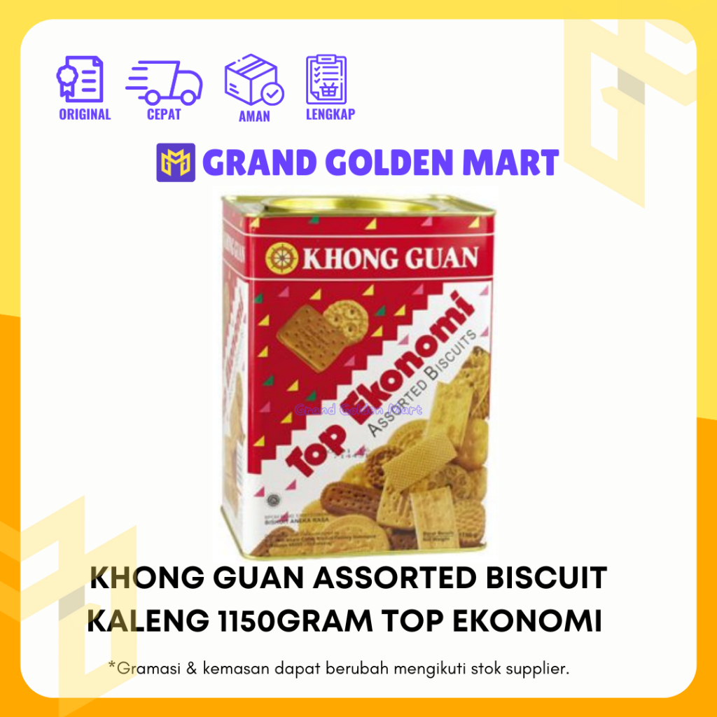 

Khong Guan Assorted Biskuit 1150Gram Top Ekonomi