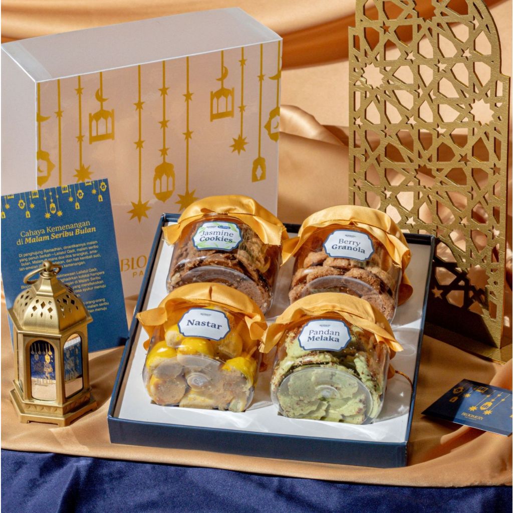 

Najma Hampers - 4 Cookies (Hampers Lebaran)