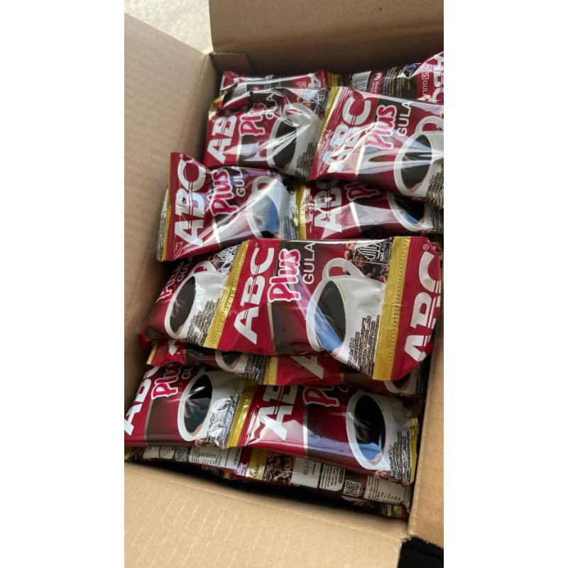 

ABC Kopi Plus 1 renceng isi 10 sachet