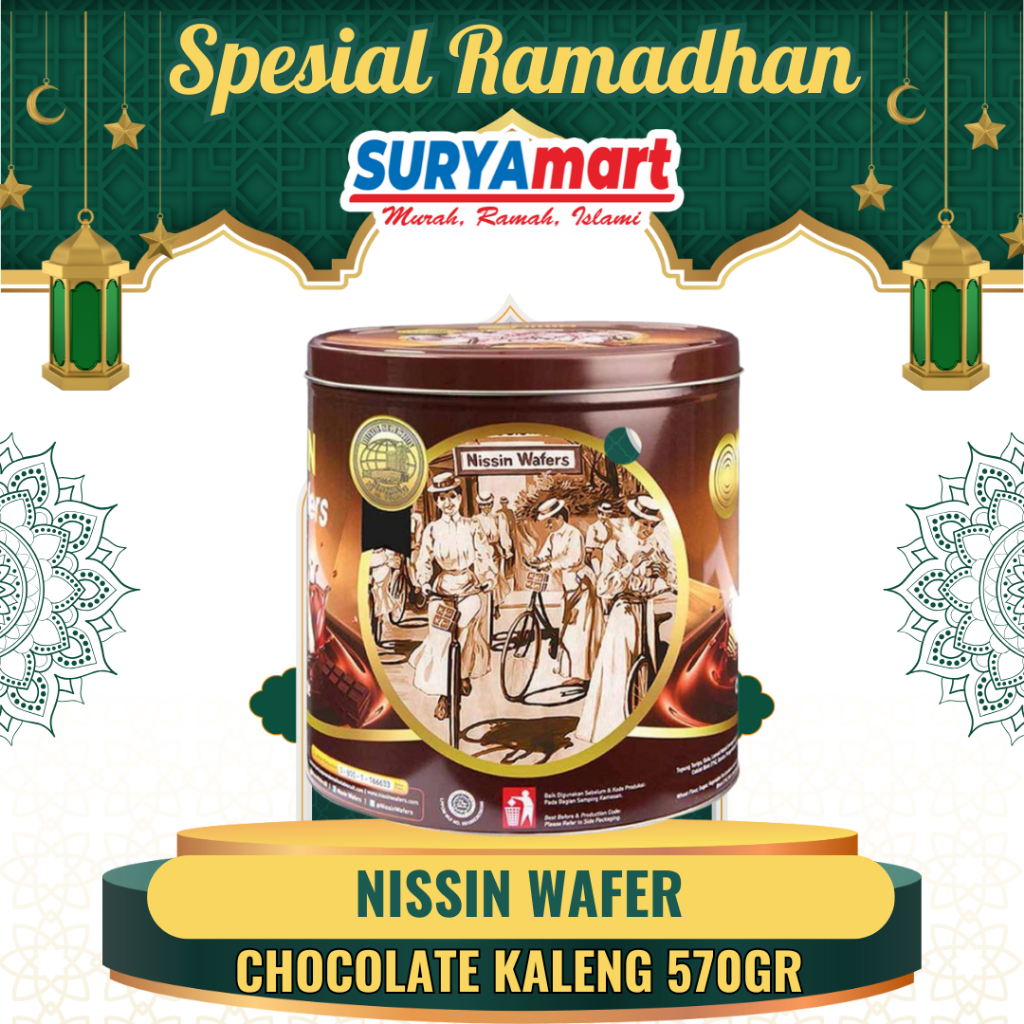 

Nissin Wafer Chocolate Kaleng 570gr