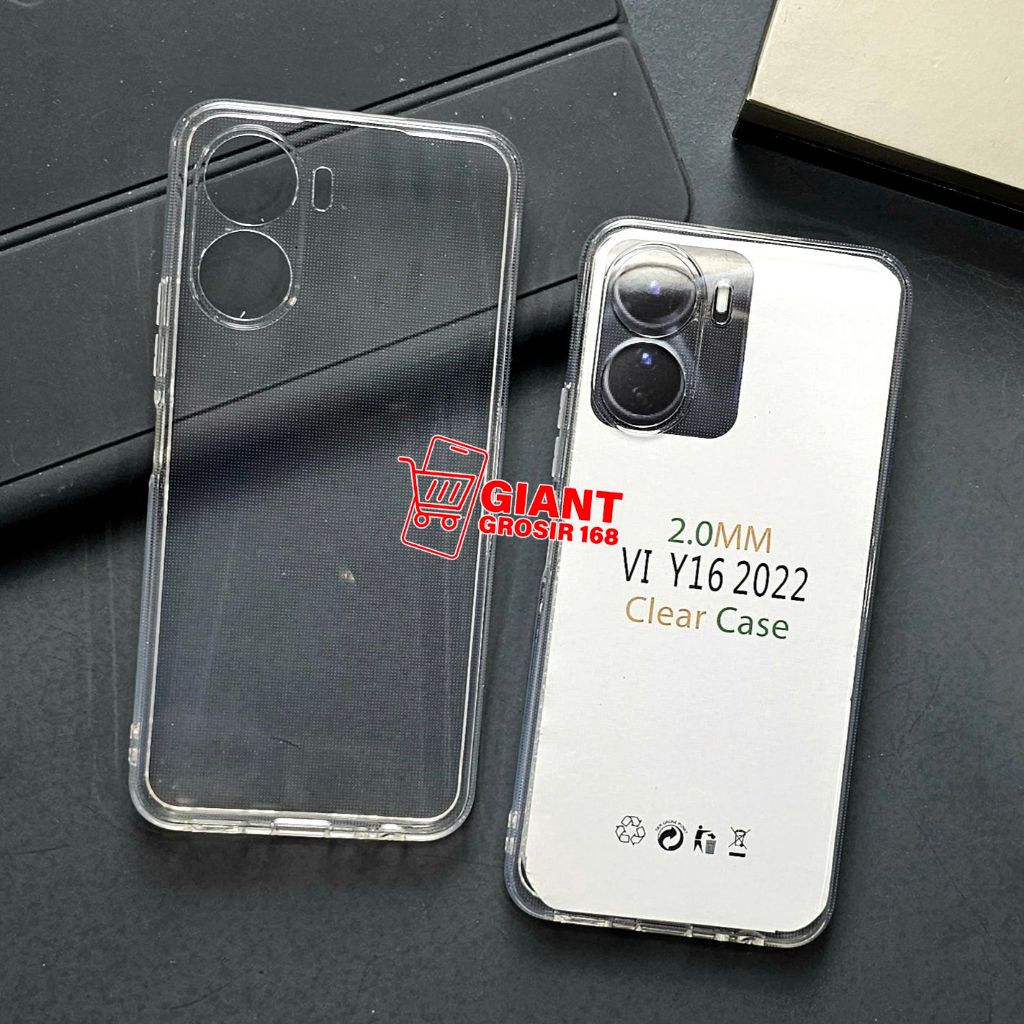 VIVO Y16 CASE CLEAR HD 2.0MM CASE BENING TRANSPARAN VIVO Y16