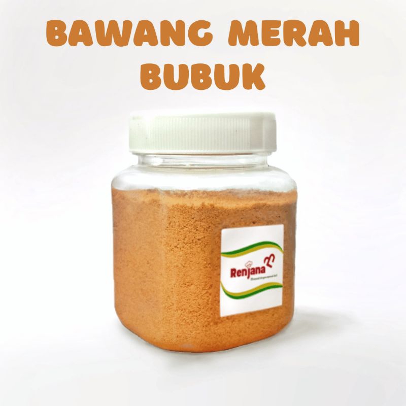 

BAWANG MERAH BUBUK 100% BAWANG MERAH ALAMI BERKUALITAS 150 gram