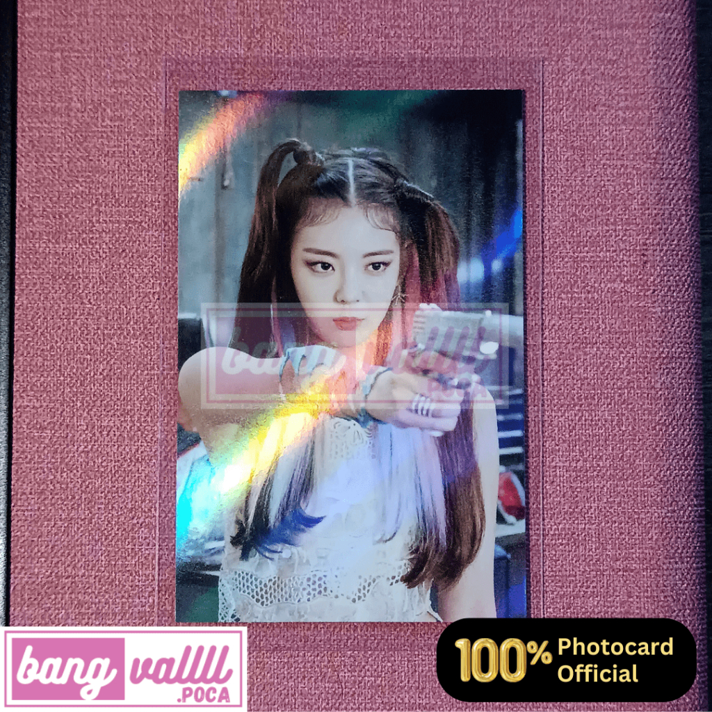 PHOTOCARD PC LIA ITZY WITHDRAMA NOT SHY OFFICIAL