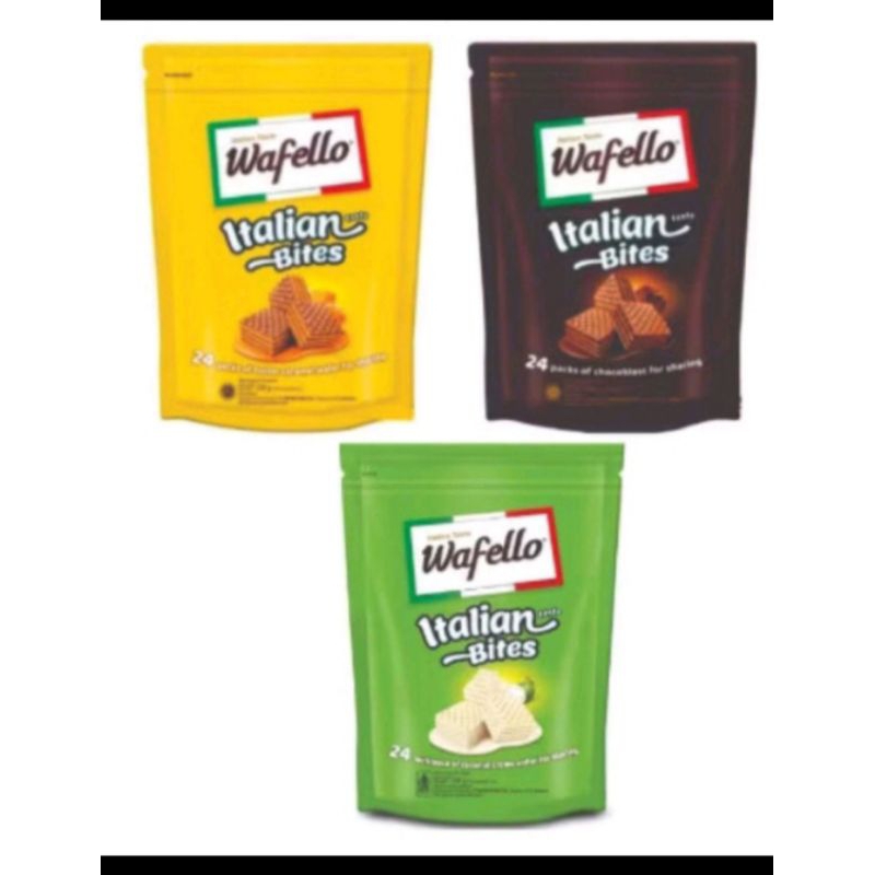 

WAFELO ITALIA BITES ISI 24 POUCH