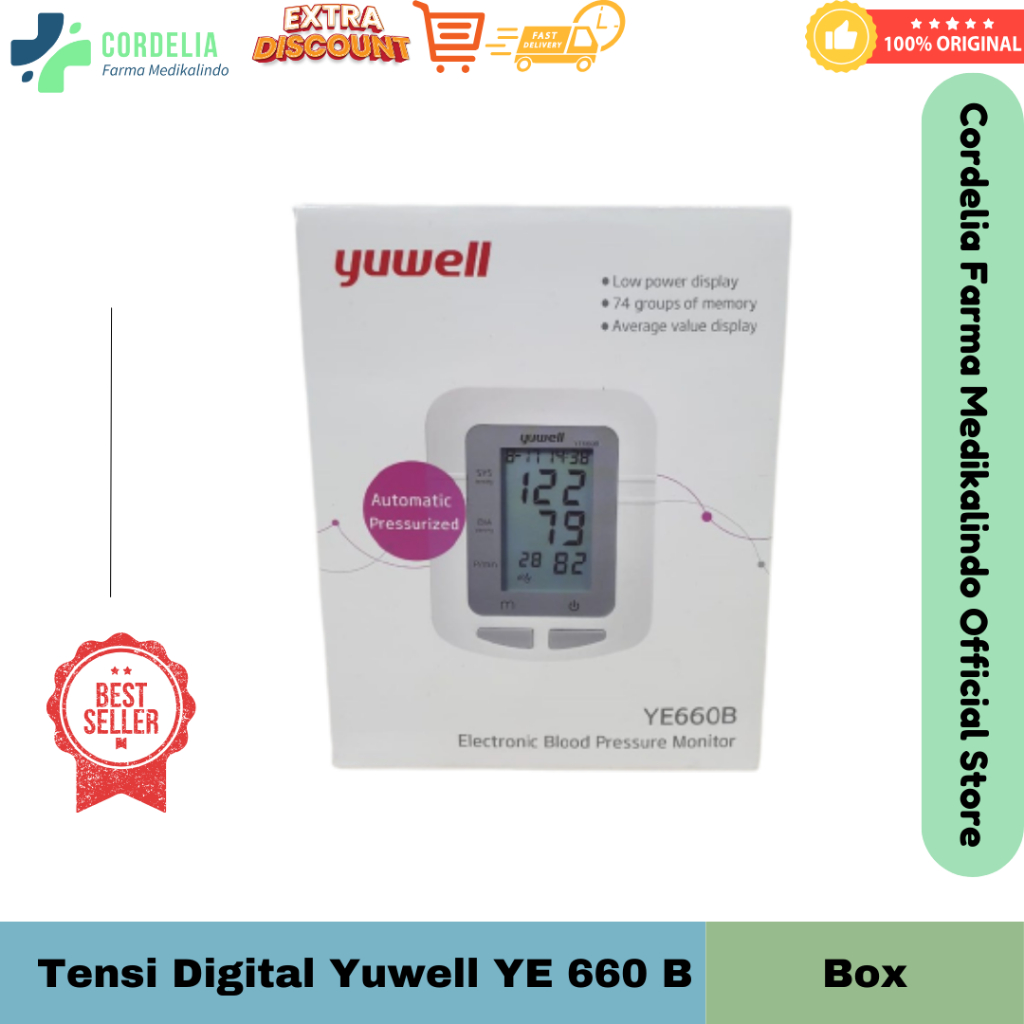 Tensi Digital Yuwell YE 660 B