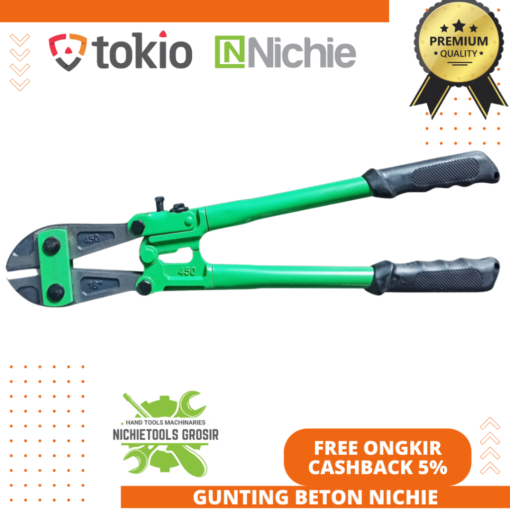 

NICHIE GUNTING BETON 18 -24 - 30 - 36 - 42 - 48 PREMIUM