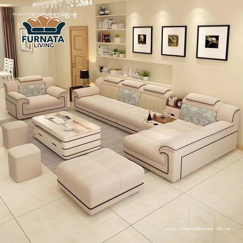 Sofa Minimalis Ruang Tamu Besar Modern Terbaru