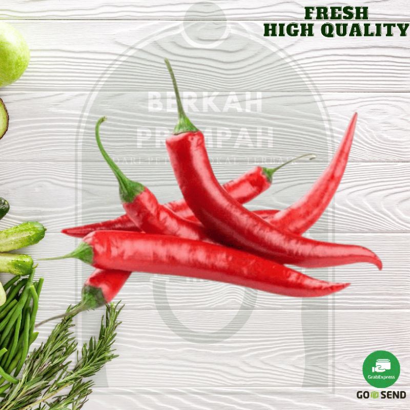

Cabe merah besar segar - 250gr Berkah prempah