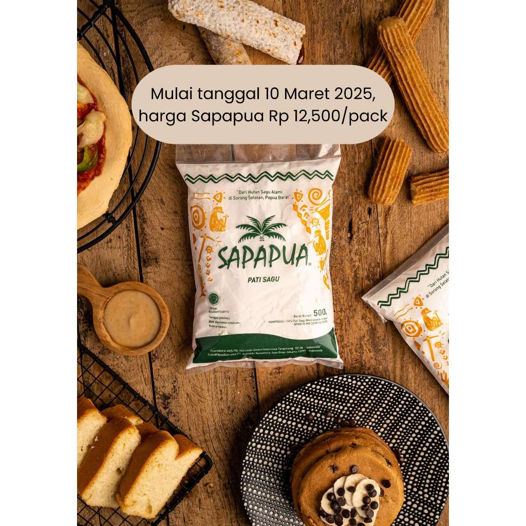 

Sapapua (Tepung Sagu dari Papua) 500 gram