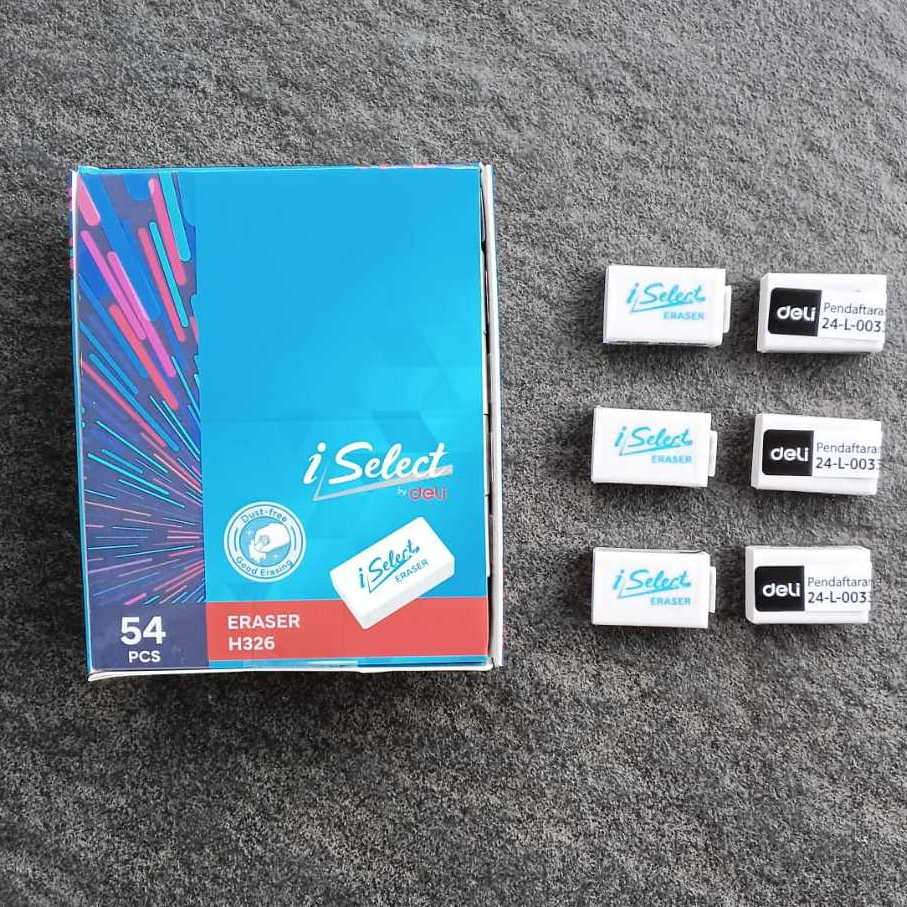 

Penghapus Stip Eraser Deli H326 Kecil ( Pak ) [ Original ]