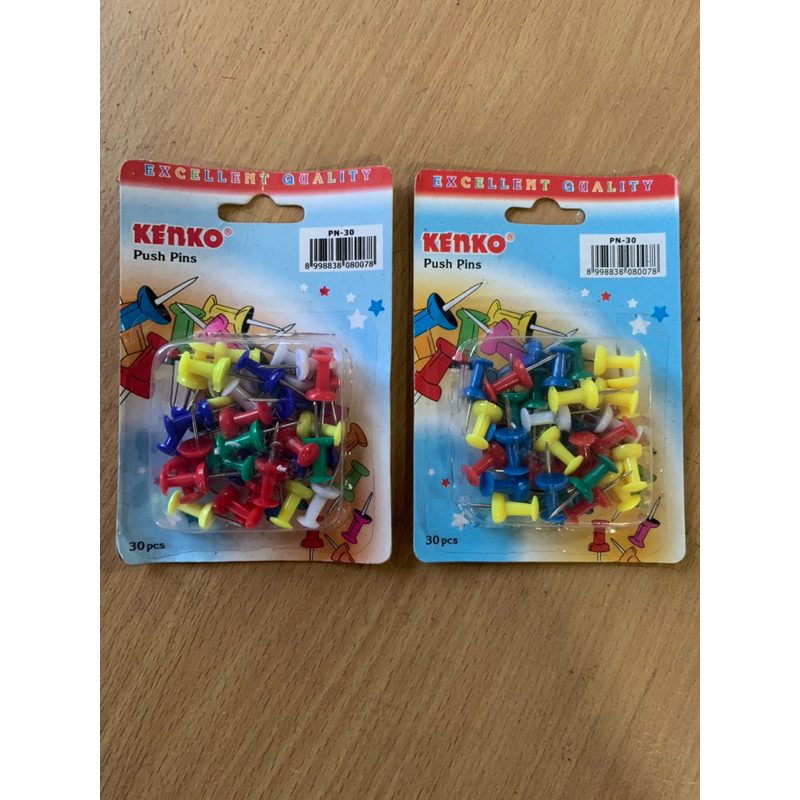 

Kenko Push Pin Color 30 Pcs (2 Pack)