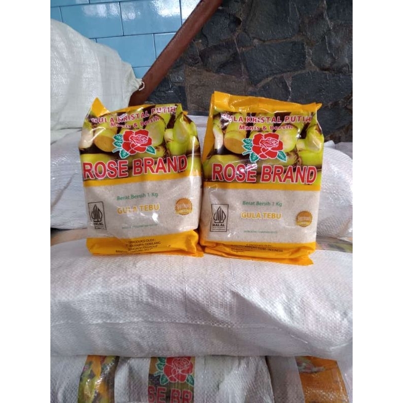 

(BSM) GULA ROSEBRAND KUNING 1kg x 10kg
