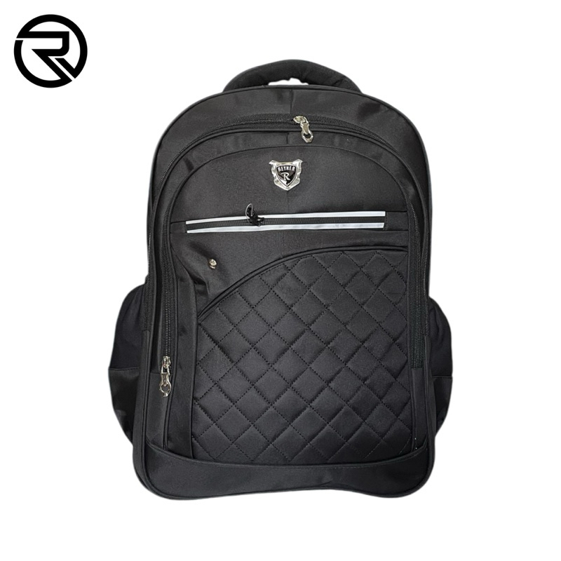 Reyner MTO015 - Tas Ransel - Tas Ransel Hitam - Tas Ransel Laptop - Tas Laptop - Tas Punggung - Back